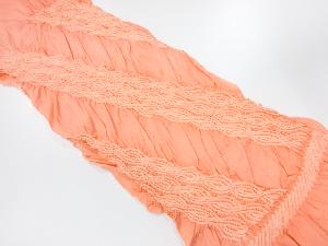 正絹　絞り　帯揚げ